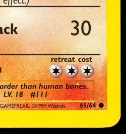 1999 Pokemon 1ST EDITION Jungle Set NEAR COMPLETE Non Holo COMMON Cards Lot WotC - Image 5