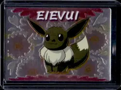 1999 Pokemon Meiji Get Card Super Collection Eevee - Image 1