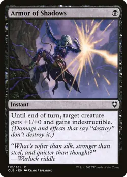 Armor of Shadows - MTG Cards Shop - Image 1