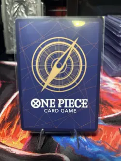 Dracule Mihawk OP14-119 One Piece Card Game Holo Character Card Azure Sea Seven - Image 2