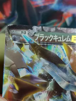 Japanese Black Kyurem EX 045/059 BW6 Freeze Bolt Ultra Rare Pokemon Card HP - Image 3