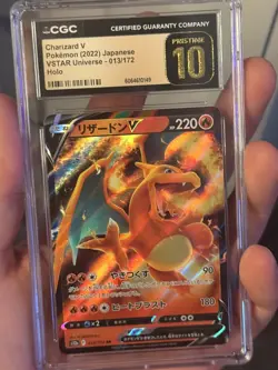 CGC Pristine 10 Charizard V 013/172 s12a VSTAR Universe Holo Pokemon Card JPN - Image 5