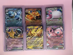 Pokemon 151 10 Card EX Lot Charizard Blastoise Venusaur Zapdos ENG - Image 1