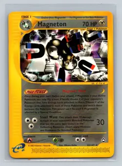 Magneton 22/147 Aquapolis Non-Holo Rare Pokemon Card TCG - Image 1