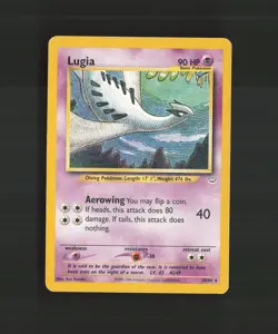 Lugia 20/64 Neo Revelation Rare Pokemon Card MP - Image 1