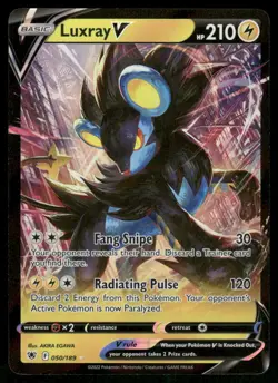Luxray V 050/189 Ultra Rare Holo NM Pokemon SWSH10: Astral Radiance - Image 1