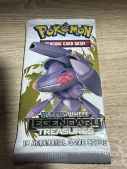 Pokemon Black & White Legendary Treasures Booster Pack NEW Sealed Genesect Art - Image 3