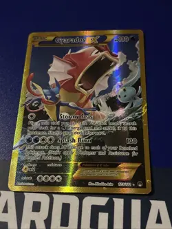 Pokemon TCG Gyarados EX 123/122 XY Breakpoint moderately Played - Image 2
