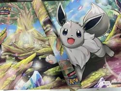 2x Pokemon TCG - Radiant Eevee Playmat New Pokemon Go TWO MATS - Image 1
