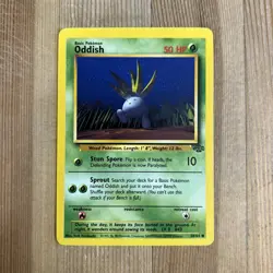Pokemon TCG Oddish Jungle 58/64 Regular Unlimited Common NM - Image 1