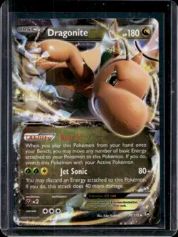 2014 Pokemon XY Furious Fists Dragonite #74 - Image 1