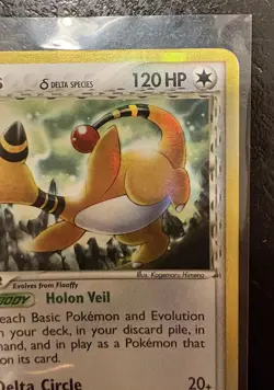 Pokemon TCG Ampharos Delta Species EX Dragon Frontiers 1/101 Holo - Image 5