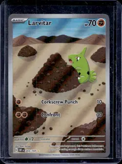 2023 Pokemon SV Obsidian Flames - OBF EN Larvitar #203/197 - Image 1