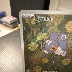 Nymble 096/094 PFL: Full Art Holo Illustration Rare Pokemon TCG Basic - Image 2