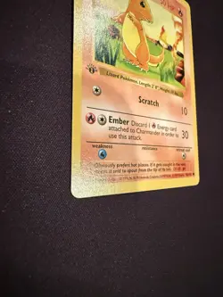 Pokemon TCG Charmander #46/102 Base Set 1st Edition Shadowless NM Condition! - Image 5