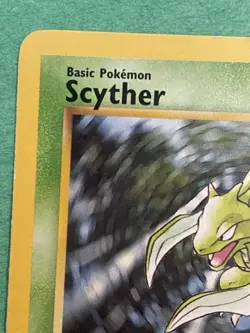Pokemon TCG Scyther Jungle Set 26/64 Rare Non-Holo LP - Image 3