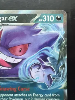 Pokemon Gengar ex 104/162 Temporal Forces Double Rare Holo (NM) - Image 3