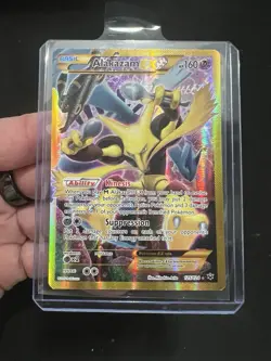 Alakazam EX Fates Collide 125/124 Full Art Holo Secret Rare Pokemon TCG NM - Image 1