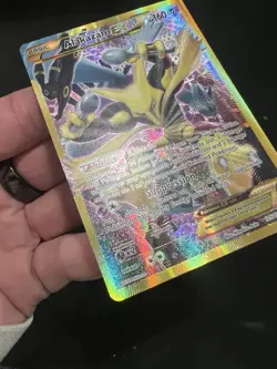Alakazam EX Fates Collide 125/124 Full Art Holo Secret Rare Pokemon TCG NM - Image 3