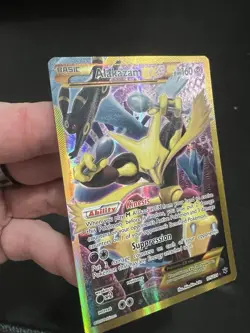 Alakazam EX Fates Collide 125/124 Full Art Holo Secret Rare Pokemon TCG NM - Image 4