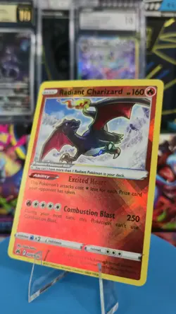 Pokemon TCG Radiant Charizard 020/159 - SWSH Crown Zenith TCG NM - Image 1