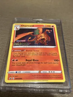 Pokemon TCG Charizard SWSH Black Star Promo SWSH066 Holo Promo - Image 1