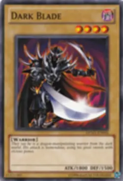 Yugioh! LP Dark Blade - DEM1-EN002 - Common Lightly Played, English - Image 1