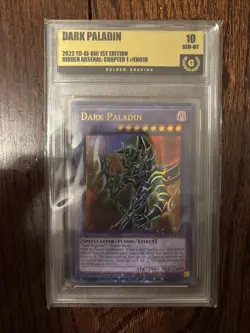 Yu-Gi-Oh TCG Dark Paladin Gem Mint 10 1st Edition Hidden Arsenal Chapter 1 - Image 1