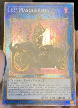 Yugioh I:P Masquerena (Alt Art) RA02-EN042 Platinum Secret Rare NM w/Tracking - Image 4