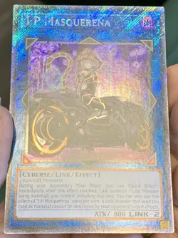 Yugioh I:P Masquerena (Alt Art) RA02-EN042 Platinum Secret Rare NM w/Tracking - Image 5