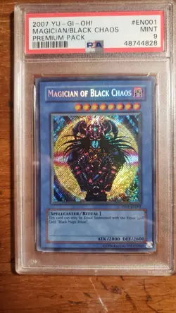 Magician of Black Chaos PP01-EN001 Premium Pack PSA 9 - Image 1