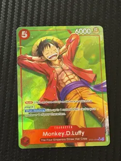 Monkey.D.Luffy ST21-014 Character Alt Art ONE PIECE ST EX Gear 5 ST21 ENGLISH - Image 1