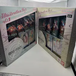 One Piece TCG: Illustration Box Volume 1 & 2 - Lot Of Two (One Of Each Vol.) - Image 1