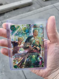 Roronoa Zoro PRB02-006 SP Alternate Art Azure Sea's Seven One Piece English - Image 2