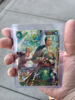 Roronoa Zoro PRB02-006 SP Alternate Art Azure Sea's Seven One Piece English - Image 5