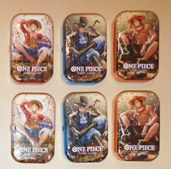 Bandai TCG - One Piece Tin - Volume 2 - Factory Sealed - Lot of 6 - Image 1
