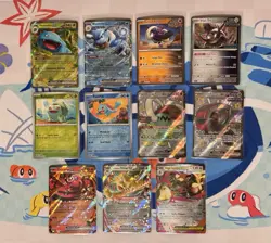 Lot of 11 Pokemon Cards - Modern Promos Full Arts EXs Holofoils - NM condition - Image 1
