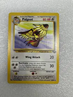 Pidgeot 24/64 Jungle Rare Non-Holo Vintage Pokemon TCG Card - Image 1