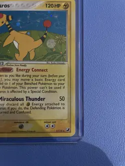 Ampharos 1/115 Unseen Forces Rare Holo Pokemon Card - Image 4
