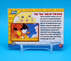 Pokemon Card - The "Tail" End of the Race 50 - Pikachu's Vacation - Topps - Image 3