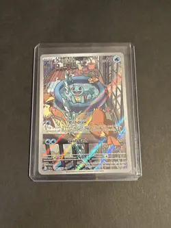 Pokemon TCG Squirtle 148/142 Stellar Crown Illustration Rare Card - Image 2