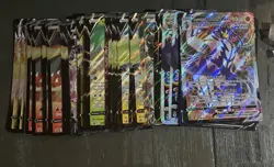 66 Pokemon Jumbo Card Lot - Pikachu Lucario VStar Lance Charizard V Etc Tcg List - Image 1