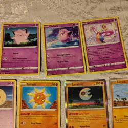 Pokemon 10 Card Lot - Celestial Pack (Clefairy, Lunatone, Solrock, Cosmog evos) - Image 2