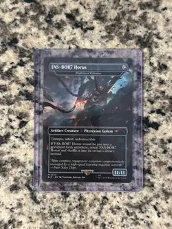 FAS-BOR7 Horus - Blightsteel Colossus - Near Mint MTG Secret Lair NON FOIL - Image 1