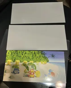 Pokemon Southern Islands Tropical Beach Japanese Edition Postcard Only No Cards - Image 3