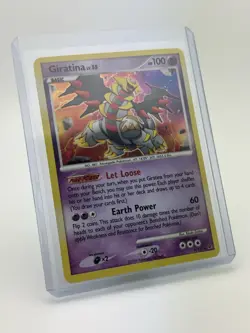 Pokemon TCG • Giratina • Platinum 9/127 • NM Rare Cosmos Holo - Image 2