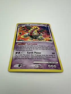 Pokemon TCG • Giratina • Platinum 9/127 • NM Rare Cosmos Holo - Image 4