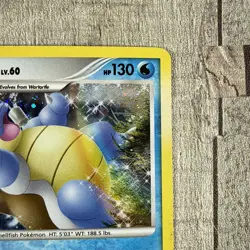 BLASTOISE Lv 60 - 2/127 Platinum Pokemon 2006 Rare Holo - MP - Image 4