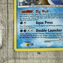 BLASTOISE Lv 60 - 2/127 Platinum Pokemon 2006 Rare Holo - MP - Image 5