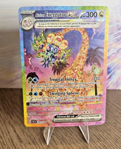 Pokemon TCG Alolan Exeggutor ex 242/191 SIR Sv08: Surging Sparks Holo - Image 1